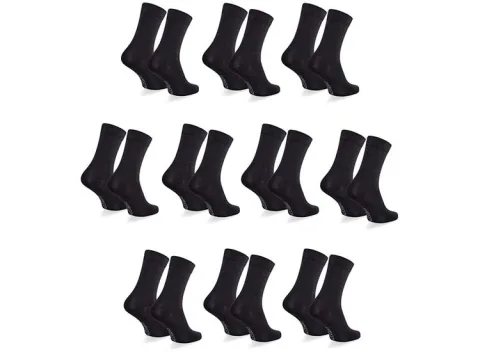 10 Paar Cappuccino Heren Sokken - Bamboe Casual Sokken