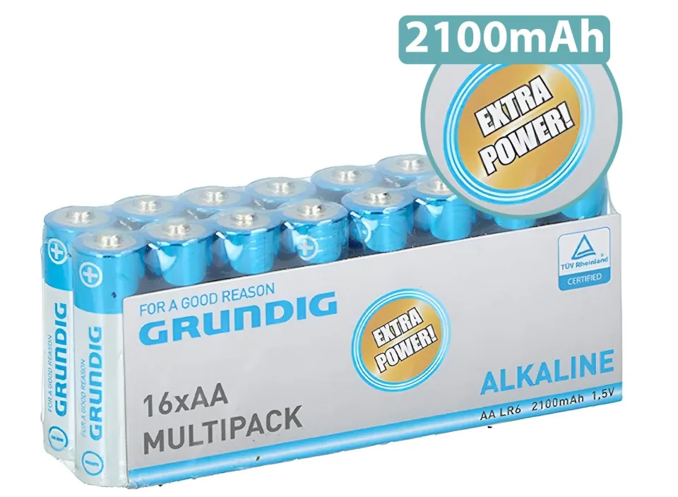 16 Grundig Batterijen - AA