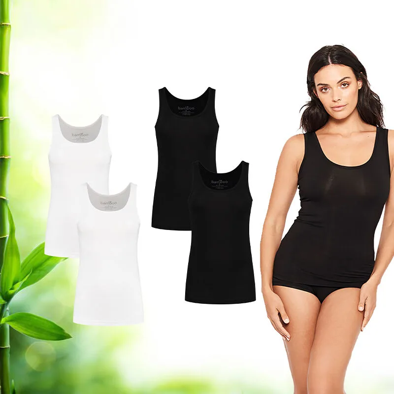 2-Pack Bamboo Elements Dames Hemden