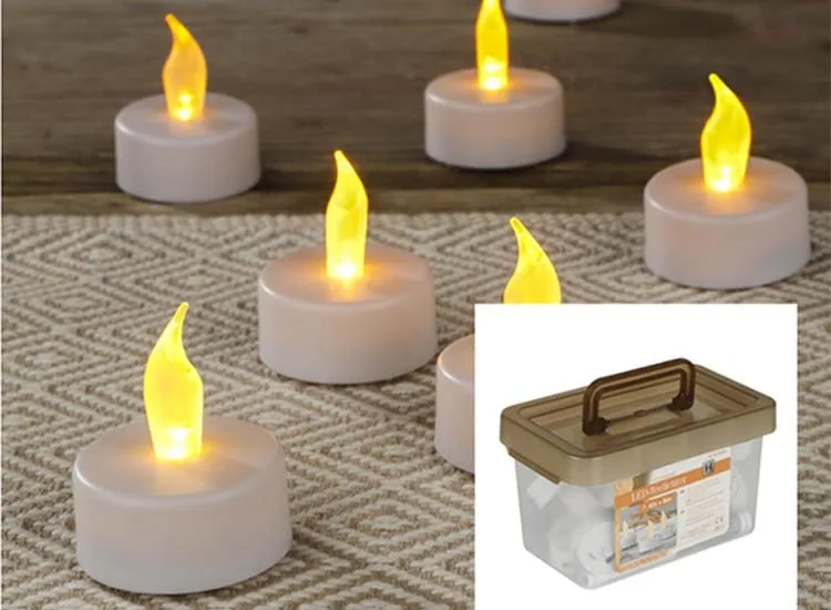 24 HI Vlamloze LED Waxinelichtjes - theelichtjes