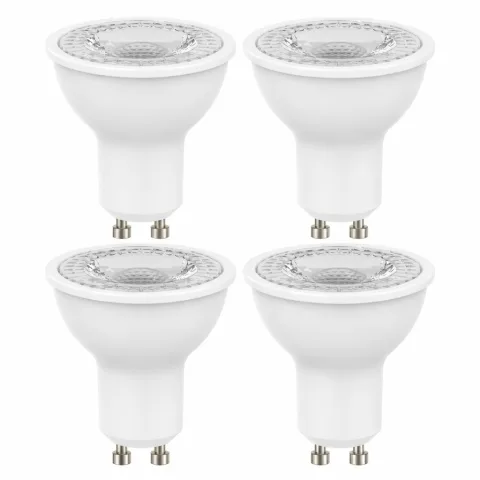 4 Prolight LED Spots - 4.5W - 345 lumen - warm wit - GU10