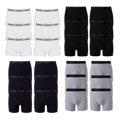6-Pack McGregor Premium Boxershorts