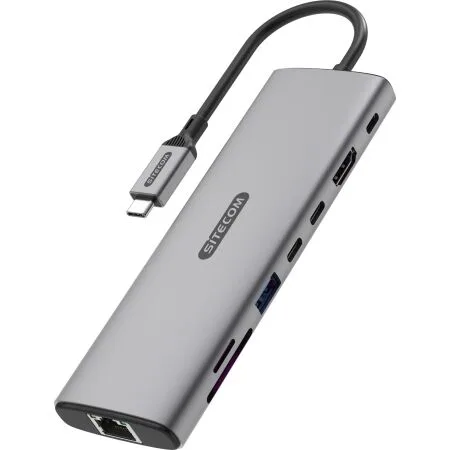 8 in 1 USB-C Power Delivery Multiport Adapter