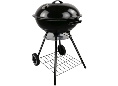 Alpina Houtskool BBQ - 43 cm Grillrooster - Kogelbarbecue met Deksel - Barbecue