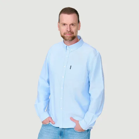 American Flannel Oxford Overhemd