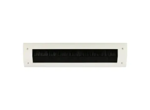 Avenue Brievenbusplaat Binnen Zonder Klep - Kunststof - Wit - 35x12x4cm