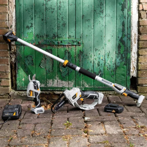 Batavia 18V Complete Power Snoeiset met Accu en Oplader
