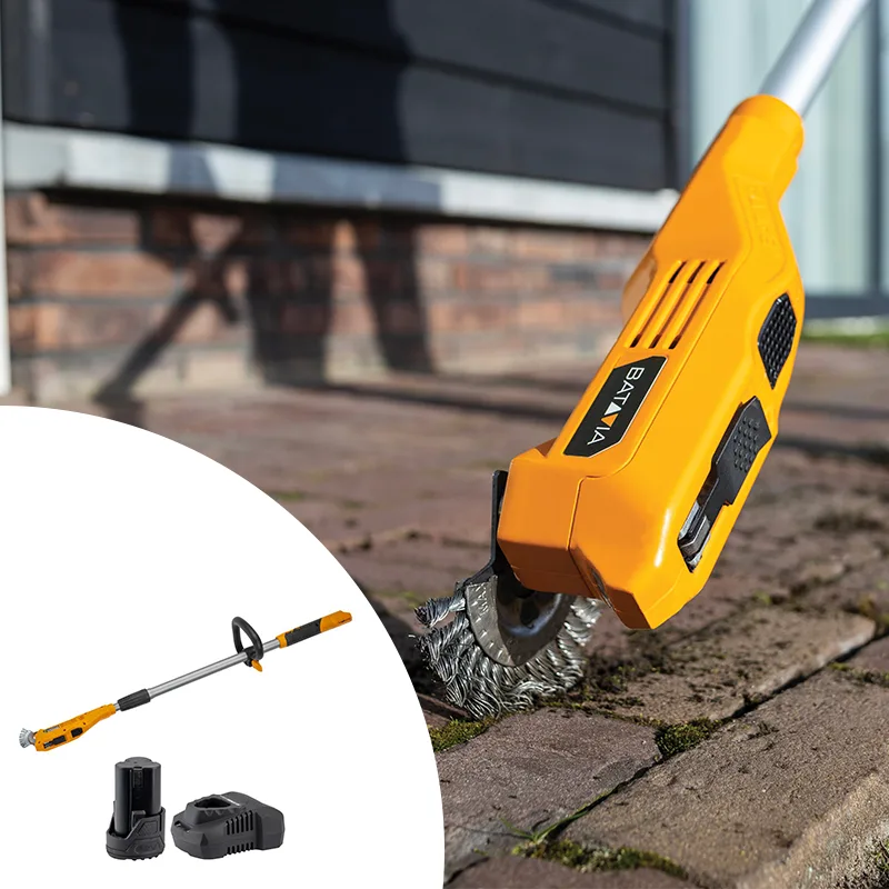 Batavia Fixxpack 12V Fixxbrush Onkruidborstel met 2ah Accu en Snellader