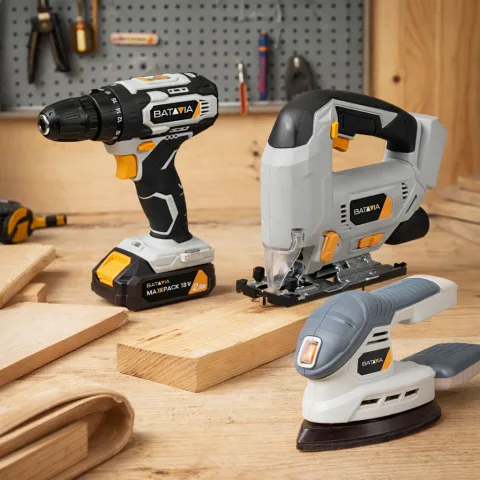 Batavia Klusser Starter Set met 2ah Accu en Oplader
