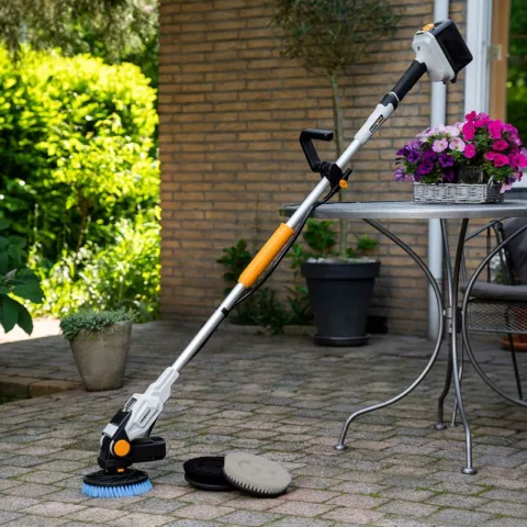 Batavia Twin Brush Reinigingsborstel met Complete Accessoireset