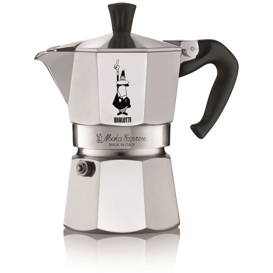 Bialetti - Moka Express Percolator - 3-cups .