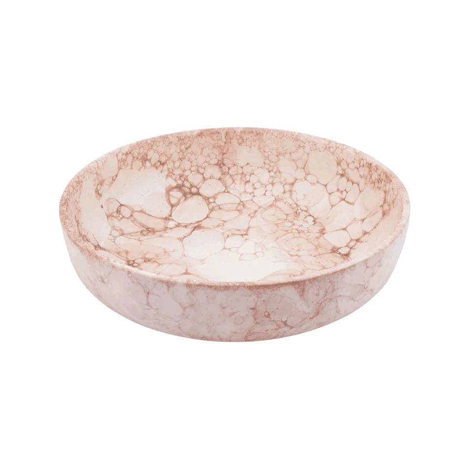 Bowls & Dishes - Espuma schaal - handgemaakt - terra - 31 cm .