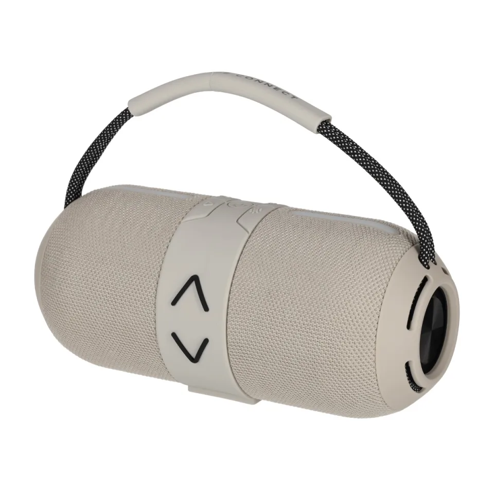 Brainz Bluetooth Speaker met Led - 2x 7W - Beige