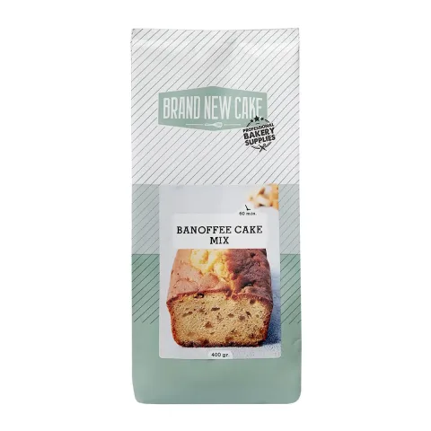 Brand New Cake - Banoffee Cake Mix - 400 gr .