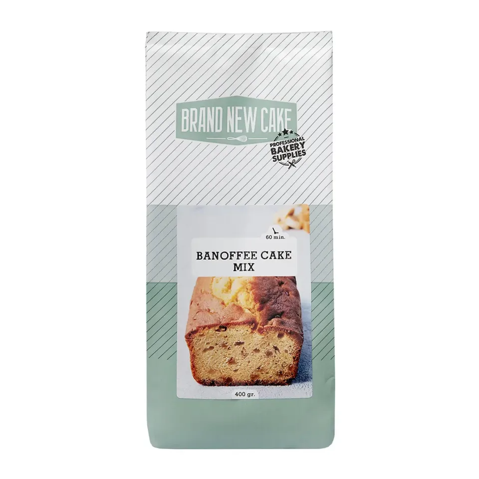 Brand New Cake - Banoffee Cake Mix - 400 gr .