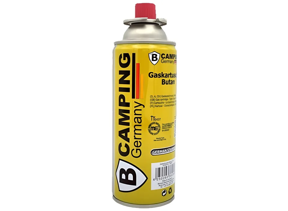 Butaangaspatroon navulling - 227 gram - voor camping kookpit/kookstel