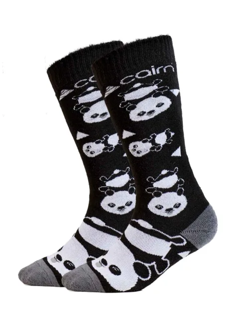 Cairn Skisokken Kinderen 2-pack Black Panda-23/26