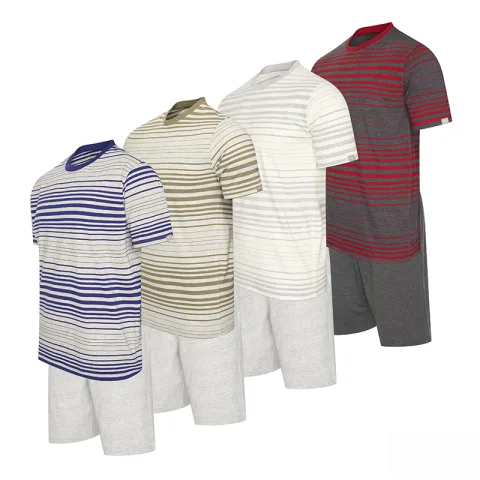 Cappuccino Korte Pyjamaset Venezia