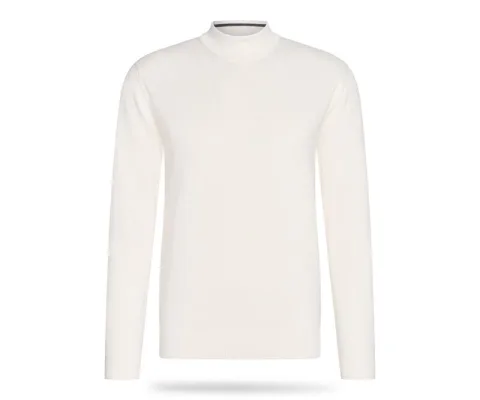 Cappuccino Kosmo Turtleneck Trui-Gebroken Wit-XXL