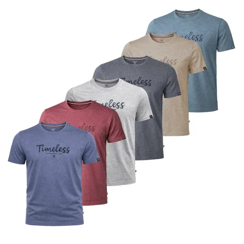 Cappuccino T-Shirt met Opdruk