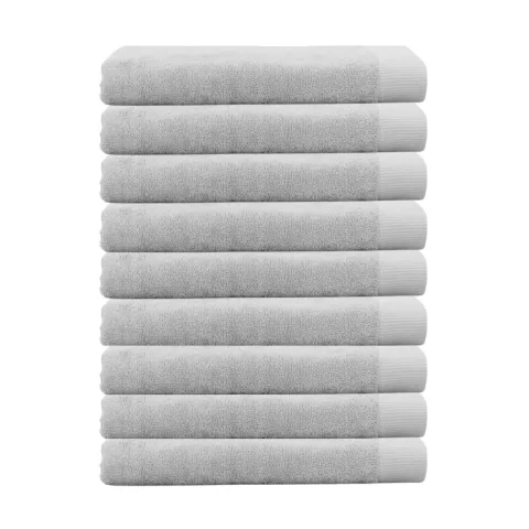 Cinderella Handdoek Weekend 70x140 cm 550 gr Licht Grijs - 9 stuks