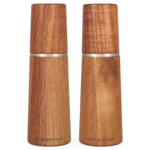 Cole & Mason - peper- en zoutmolenset Marlow - Acacia .