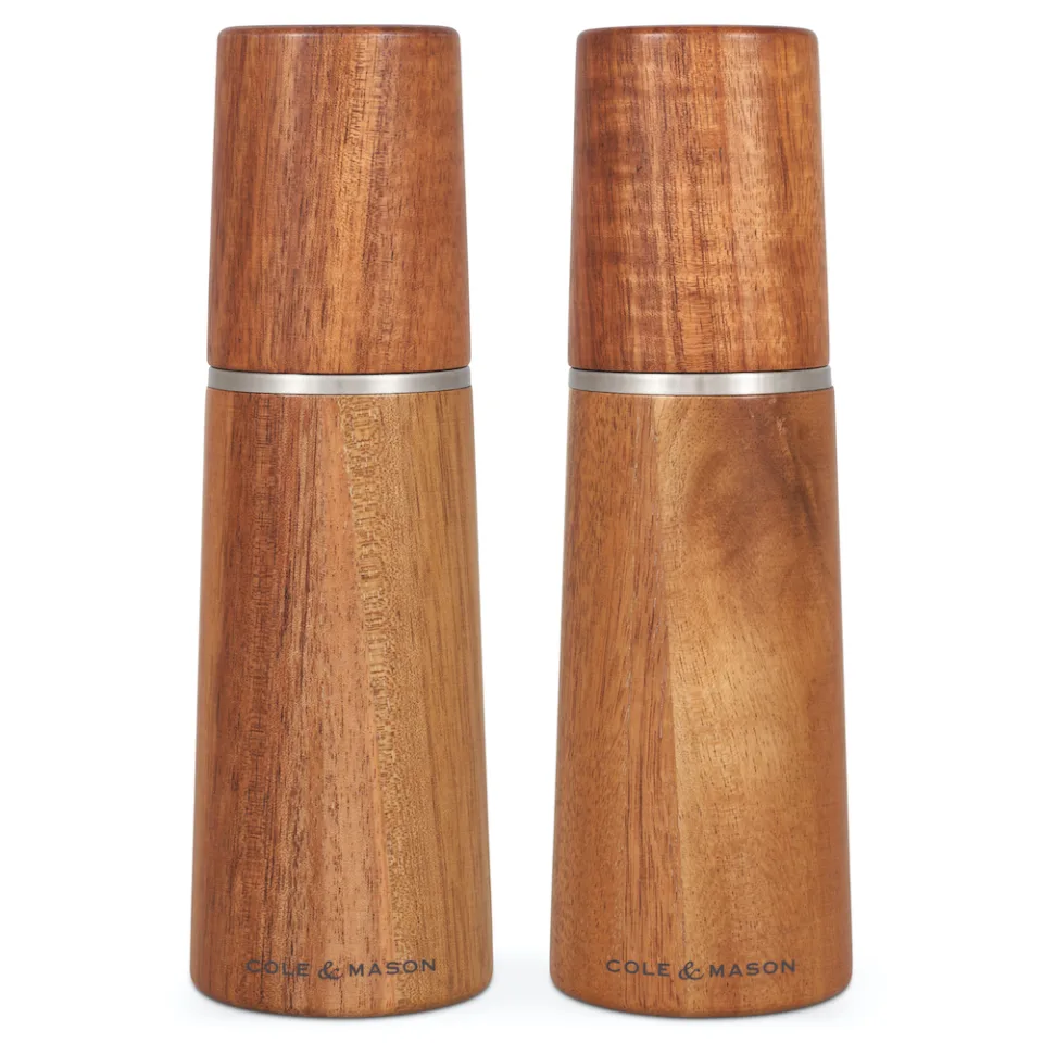 Cole & Mason - peper- en zoutmolenset Marlow - Acacia .