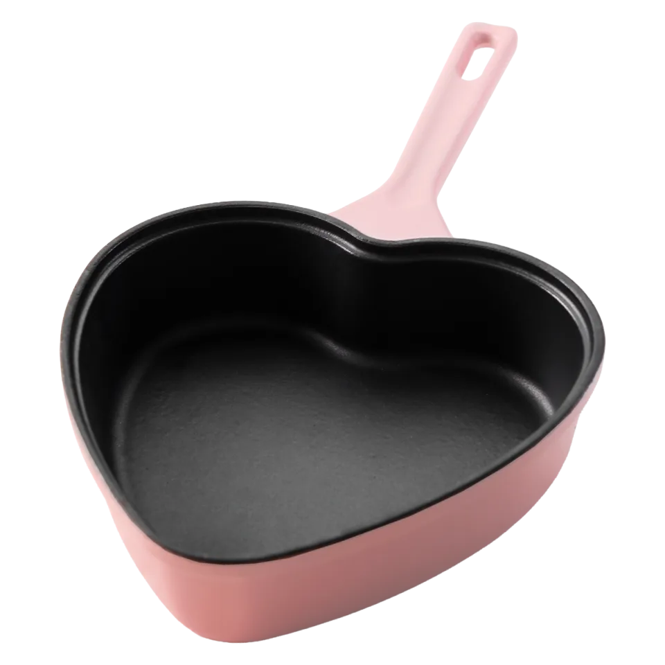 Cook & Pan - koekenpan Love - gietijzer - 20 cm .