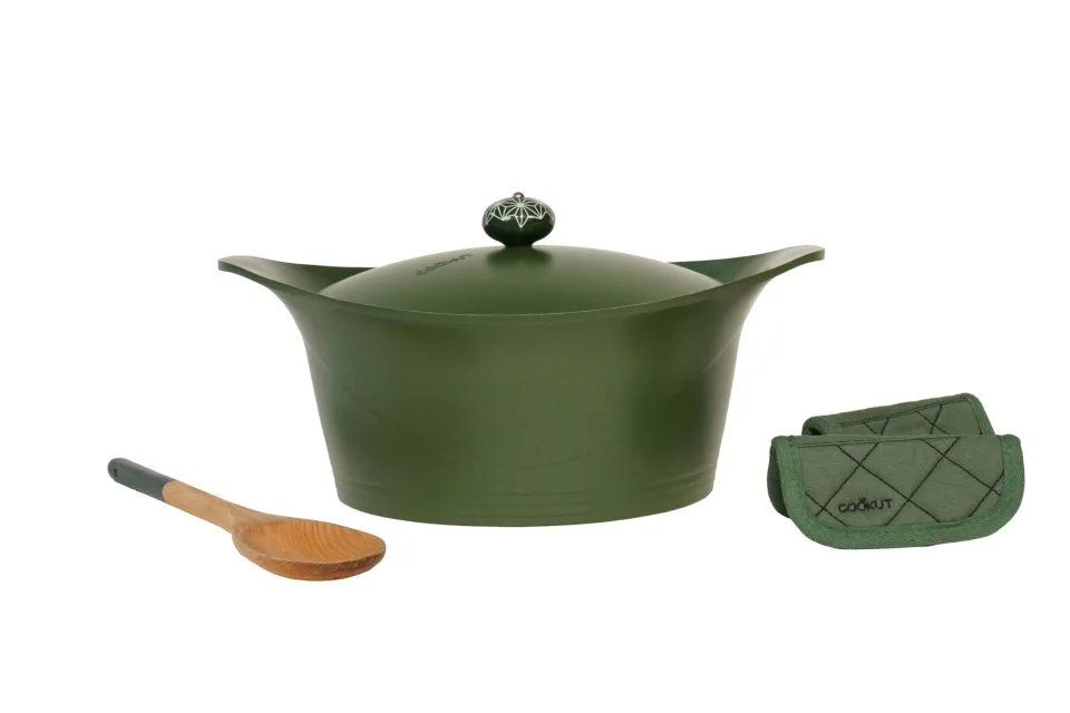 Cookut - lichtgewicht stoofpan The Incredible Cocotte - Fern - 24 cm .
