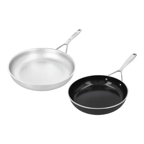Demeyere - Silverline 7 koekenpan met nanotouch technologie - 28 cm - nu met gratis Ceraforce koekenpan 24 cm .