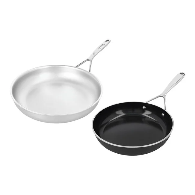 Demeyere - Silverline 7 koekenpan met nanotouch technologie - 28 cm - nu met gratis Ceraforce koekenpan 24 cm .