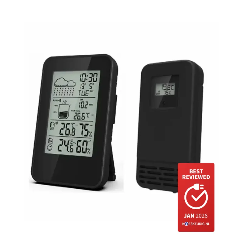 Denver WSR-560 Compact Weerstation met Buitensensor & Regenmeter