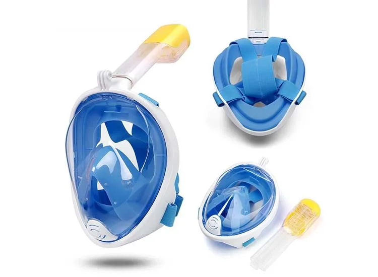 Duikmasker - Snorkelmasker - Blauw