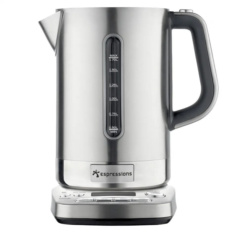 Espressions - The Silent Multi kettle waterkoker - RVS - 1.8 liter .