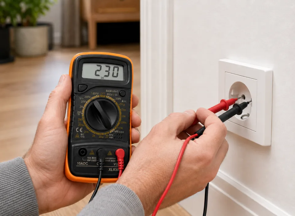 Fedec Digitale Multimeter - Spanningsmeter - Ac/dc Tester