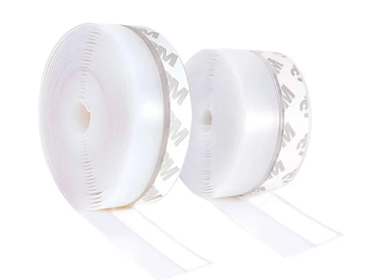 Fedec Siliconen tochtstrip deuren/ramen 35 mm dik / 5 meter lang - Wit