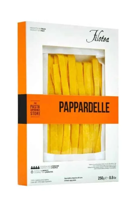 Filotea - eierpasta pappardelle - 250 gram .
