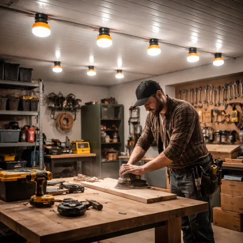 FlinQ Tools Lichtslinger Bouwlamp