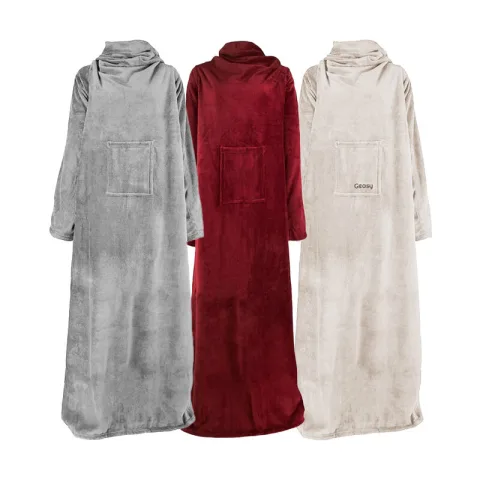 Geasy Fleece Deken met Mouwen