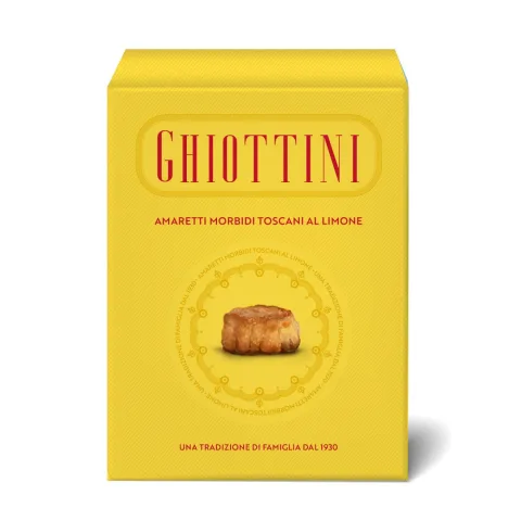 Ghiottini - amaretti morbidi citroen - 200 gr .