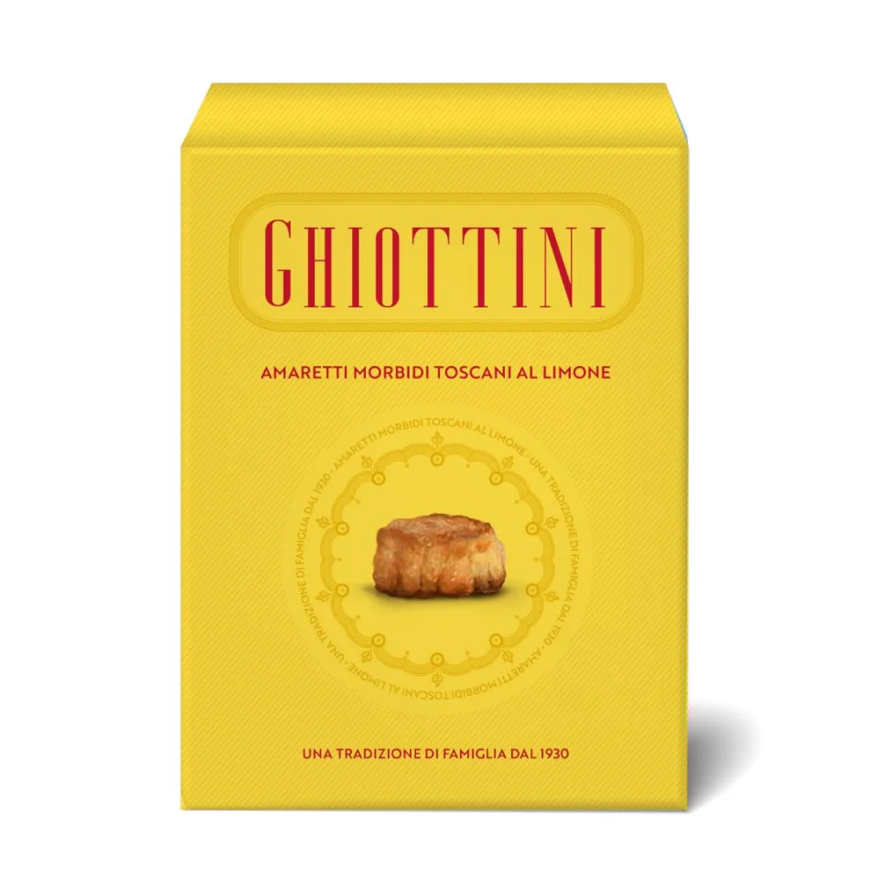 Ghiottini - amaretti morbidi citroen - 200 gr .