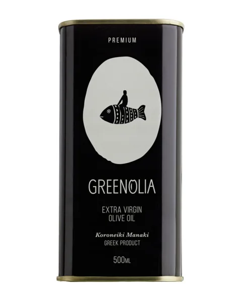 Greenolia - Griekse extra vierge olijfolie Premium - 500 ml .