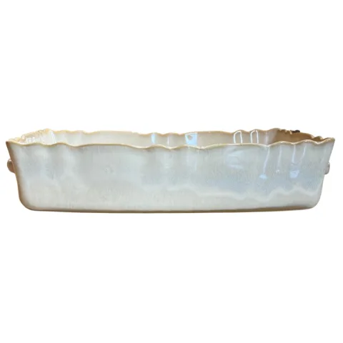 Gresnovo - ovenschaal Moove - Crème d'Argile - 37 x 25 cm .