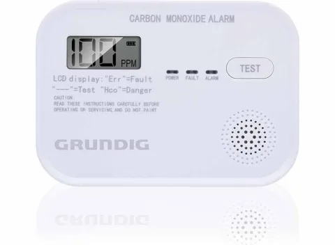 Grundig CO Melder - Koolmonoxidemelder - 10 Jaar Batterij