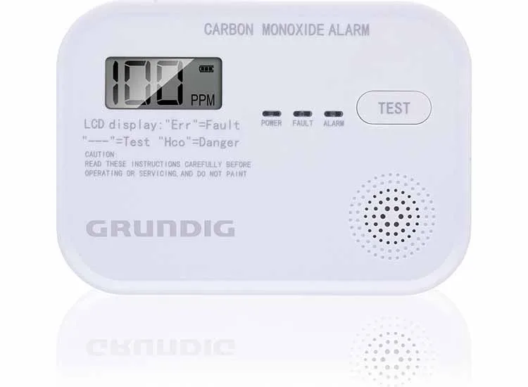 Grundig CO Melder - Koolmonoxidemelder - 10 Jaar Batterij