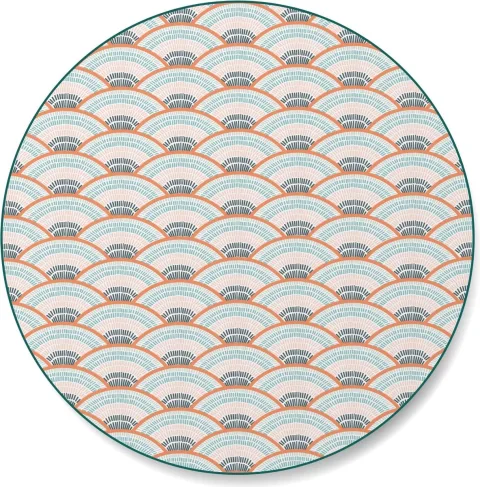 Gusta Picknickkleed Rond ø200 cm Print