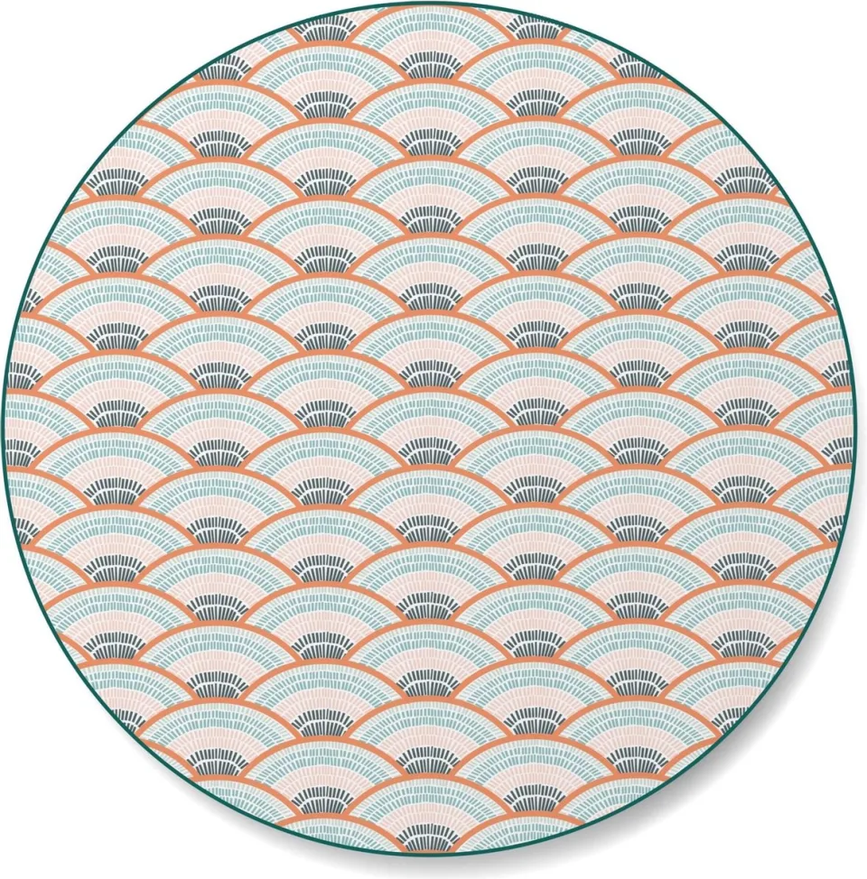Gusta Picknickkleed Rond ø200 cm Print