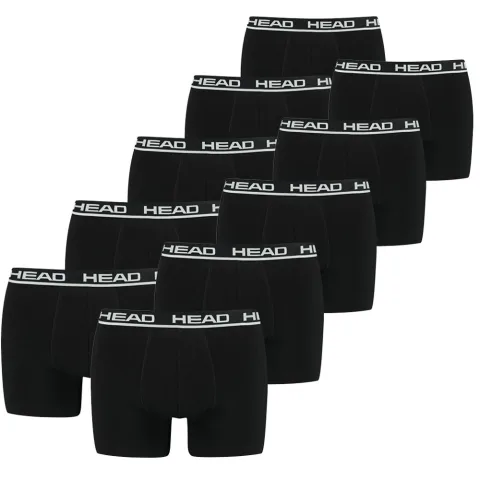 Head boxershorts black 10-Pack-L