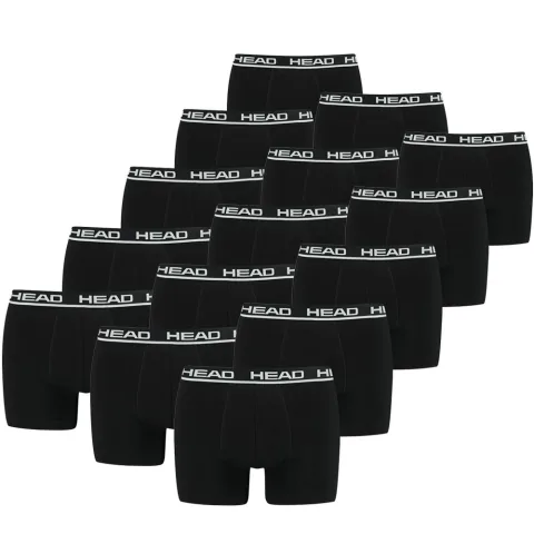 Head boxershorts black 15-Pack-L