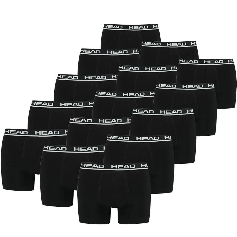 Head boxershorts black 15-Pack-L